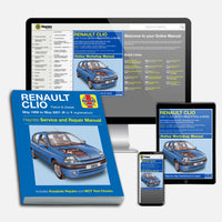 Renault Clio Petrol & Diesel (May 1998-May 2001) Haynes Repair Manual Bundle