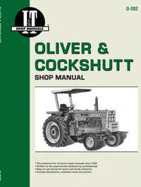 Oliver & Cockshutt 1550-2255 Diesel Tractor & 1550-1950T Gas Tractor Service Repair Manual