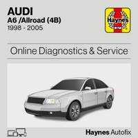 Audi A6 /Allroad (4B) 1998 to 2005 Haynes Online Diagnostics & Service Guide