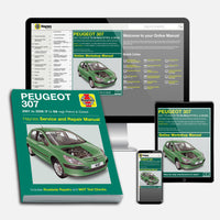 Peugeot 307 Petrol & Diesel (2001-2008) Haynes Repair Manual Bundle