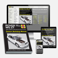 Rover 75 / MG ZT Petrol & Diesel (1999-2006) Haynes Repair Manual Bundle