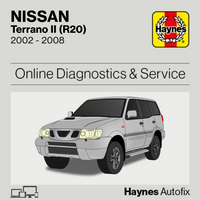 Nissan Terrano II (R20) 2002 to 2008 Haynes Online Diagnostics & Service Guide