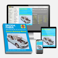 Skoda Fabia Petrol & Diesel (2000-2006) Haynes Repair Manual Bundle