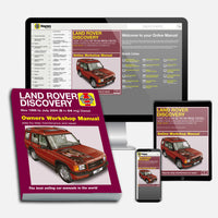 Land Rover Discovery Diesel (Nov 1998-Jul 2004) Haynes Repair Manual Bundle