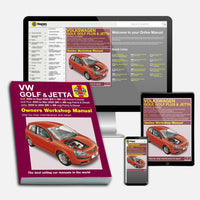 Volkswagen Golf (2004-Sept 2008), Golf Plus (2005-Mar 2009) & Jetta (2006-2009) Haynes Repair Manual Bundle