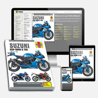 Suzuki GSX-R600 & 750 (2006-2016) Haynes Repair Manual Bundle