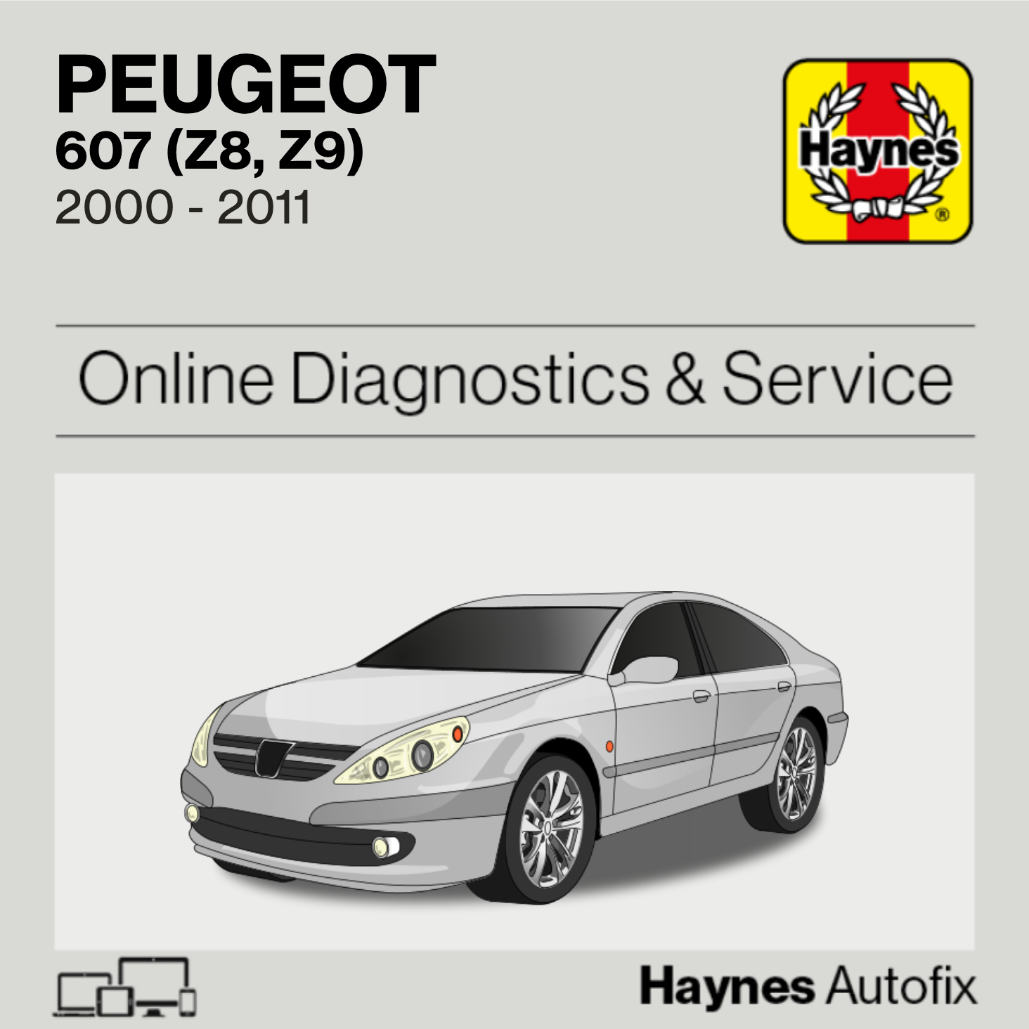 Peugeot 607 (Z8, Z9) 2000 to 2011 Haynes Online Diagnostics