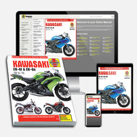 Kawasaki ER-6f & ER-6n (2006-2016) Haynes Repair Manual Bundle