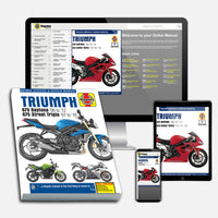Triumph 675 Daytona & Street Triple (2006-2016) Haynes Repair Manual Bundle