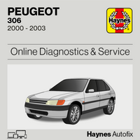 Peugeot 306 2000 to 2003 Haynes Online Diagnostics & Service Guide