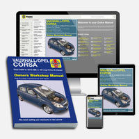 Vauxhall/Opel Corsa Petrol & Diesel (Sept 2006-2010) Haynes Repair Manual Bundle