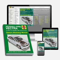 Vauxhall/Opel Vectra Petrol & Diesel (Oct 2005-Oct 2008) Haynes Repair Manual Bundle