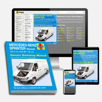 Mercedes-Benz Sprinter Diesel (1995-Apr 2006) Haynes Repair Manual Bundle