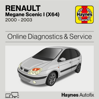 Renault Megane Scenic I (X64) 2000 to 2003 Haynes Online Diagnostics & Service Guide