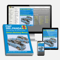 Fiat 500 & Panda (2004-2012) Haynes Repair Manual Bundle