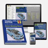 Vauxhall/Opel Astra (Dec 2009-2013) Haynes Repair Manual Bundle