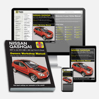 Nissan Qashqai Petrol & Diesel (2007-2014) Haynes Repair Manual Bundle