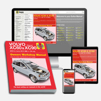 Volvo XC60 & XC90 Diesel (2003-2013) Haynes Repair Manual Bundle