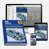 Golf Petrol & Diesel (2009-2012) Haynes Repair Manual Bundle