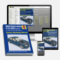 Mercedes-Benz E-Class Diesel (2002-2010) Haynes Repair Manual Bundle