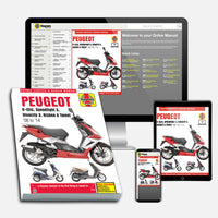 Peugeot V-Clic, Speedfight 3, Vivacity 3, Kisbee & Tweet (2008-2014) Haynes Repair Manual Bundle