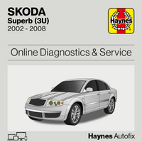 Skoda Superb (3U) 2002 to 2008 Haynes Online Diagnostics & Service Guide