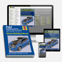 Fiat Grande Punto, Punto Evo and Punto Petrol (2006-2015) Haynes Repair Manual Bundle
