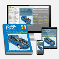 Skoda Fabia petrol & diesel (May 2007-2014) Haynes Repair Manual Bundle