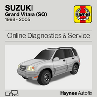 Suzuki Grand Vitara (SQ) 1998 to 2005 Haynes Online Diagnostics & Service Guide