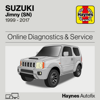 Suzuki Jimny (SN) 1999 to 2017 Haynes Online Diagnostics & Service Guide