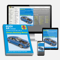 Audi A4 Diesel (Mar 2008-Oct 2015) Haynes Repair Manual 08 to 65 Bundle