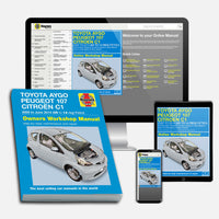 Toyota Aygo, Peugeot 107 & Citroen C1 petrol (2005-2014) Haynes Repair Manual Bundle