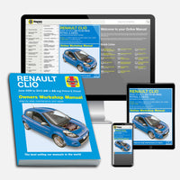 Renault Clio (Jun 2009-2012) 09 to 62 Haynes Repair Manual Bundle