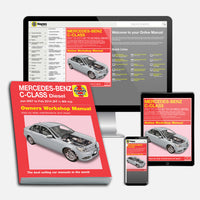 Mercedes-Benz C-Class Diesel (Jun 2007-Feb 2014) 07 to 63 Haynes Repair Manual Bundle