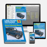Land Rover Defender Diesel (Feb 2007-2016) 56 to 16 Haynes Repair Manual Bundle