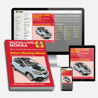Vauxhall/Opel Mokka Petrol & Diesel (2012-Sept 2016) 62 to 66 Haynes Repair Manual Bundle