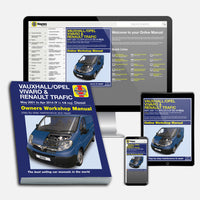 Vauxhall/Opel Vivaro & Renault Trafic Diesel May 2001-Apr 2014 (Y to 14 reg) Haynes Repair Manual Bundle
