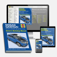 Nissan Qashqai (Feb 2014-2020) 63 to 69 Haynes Repair Manual Bundle