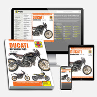 Ducati Scrambler 803 (2015-2020) Haynes Repair Manual Bundle