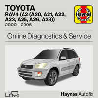 Toyota RAV4 (A2 (A20, A21, A22, A23, A25, A26, A28)) 2000 to 2006 Haynes Online Diagnostics & Service Guide