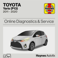 Toyota Yaris (P13) 2011 to 2020 Haynes Online Diagnostics & Service Guide