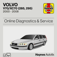 Volvo V70/XC70 (285, 295) 2000 to 2008 Haynes Online Diagnostics & Service Guide