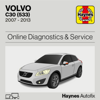 Volvo C30 (533) 2007 to 2013 Haynes Online Diagnostics & Service Guide
