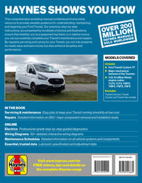 Ford Transit Custom Diesel (2018-2023) Haynes Repair Manual