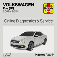 Volkswagen Eos (1F) 2006 to 2015 Haynes Online Diagnostics & Service Guide