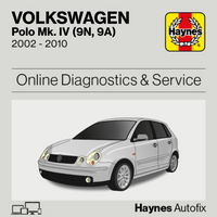 Volkswagen Polo MkIV (9N, 9A) 2002 to 2010 Haynes Online Diagnostics & Service Guide