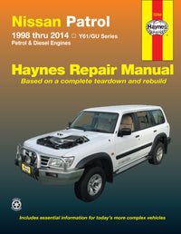 Nissan Patrol (1998-2014) Haynes Repair Manual (AUS)