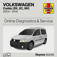 Volkswagen Caddy (2K, 2C, 9H) 2004 to 2015 Haynes Online Diagnostics & Service Guide