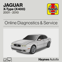 Jaguar X-Type (X400) 2001 to 2010 Haynes Online Diagnostics & Service Guide