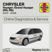 Chrysler Voyager /Grand Voyager (RG, RS) 2001 to 2008 Haynes Online Diagnostics & Service Guide